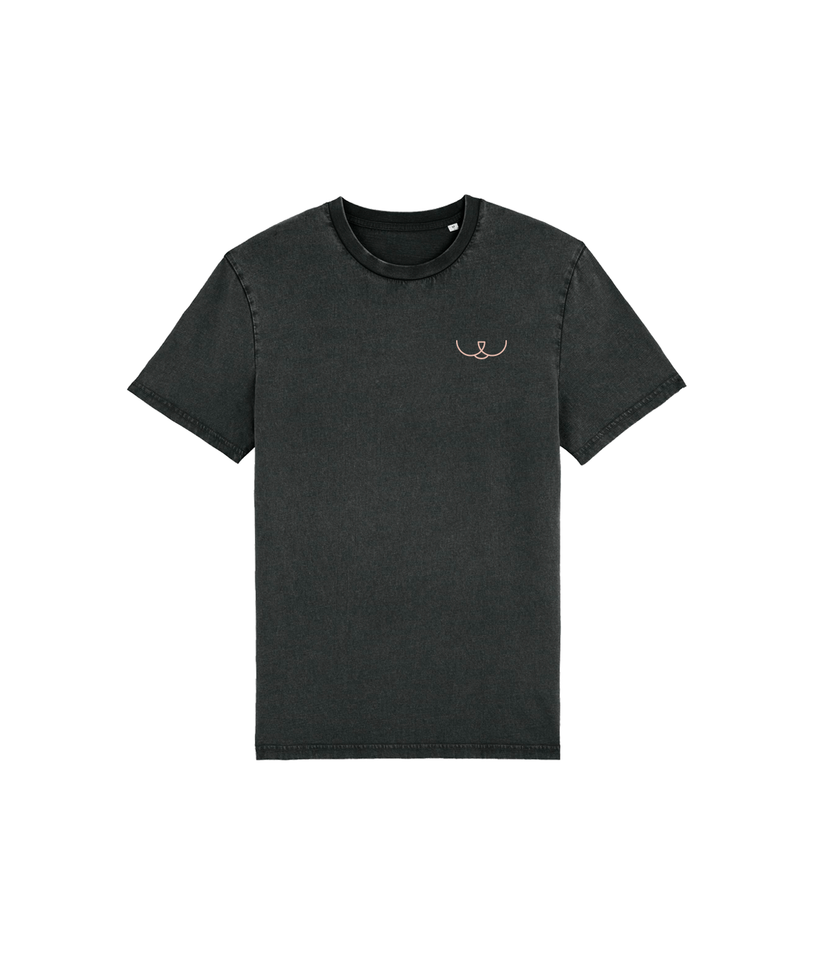 T-shirt vintage Black Unisex