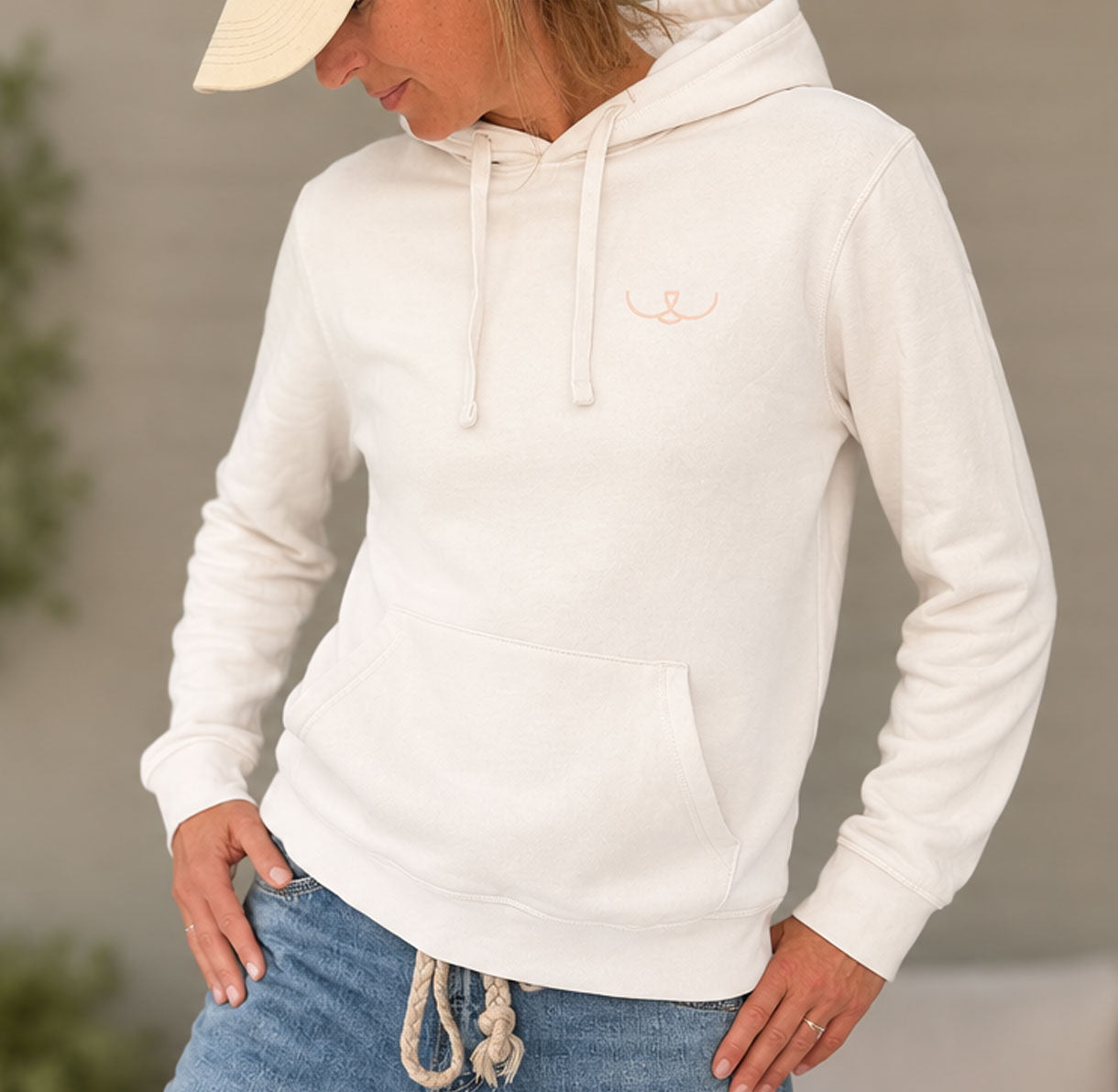 Unisex Hoodie Creme