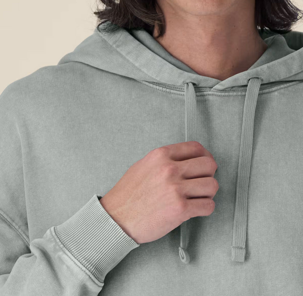 Unisex Hoodie Misty-Grey